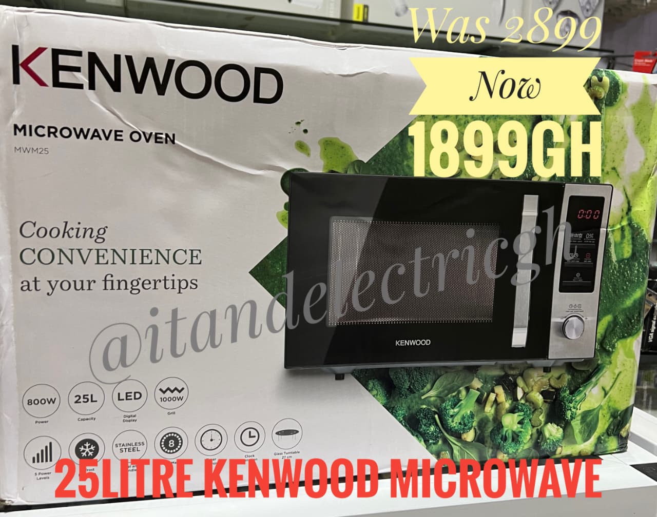 kenwood Microwave oven mwm25 25 littre